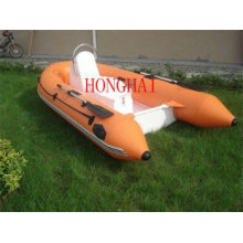 fiberglass rib boat